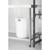 Zbiralec surovega materiala bel - 37,9 L - Rubbermaid
