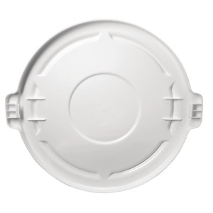 Pokrov za zbiralnik surovega materiala bel 75,7L - Rubbermaid