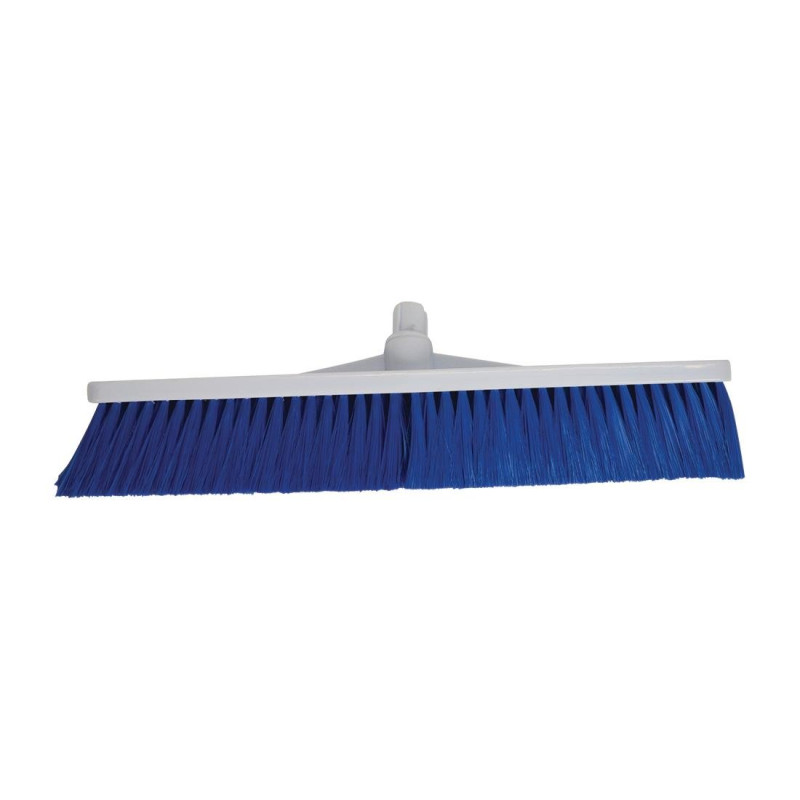 Hygienic blue soft-bristled broom head - Scot Young - Fourniresto Hygienic blue soft-bristled broom head - Scot Young - Fourniresto