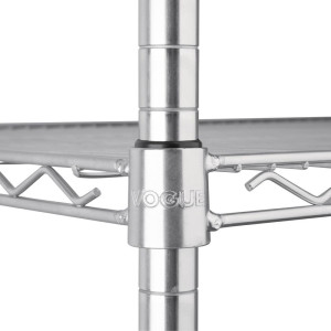 Pomična polica 4 nivoji - Š 1220 x G 457 mm - Vogue