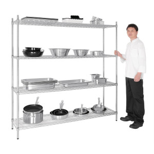 Etagère Modularna 4 Nivoji-H 1840mm - Vogue - Fourniresto