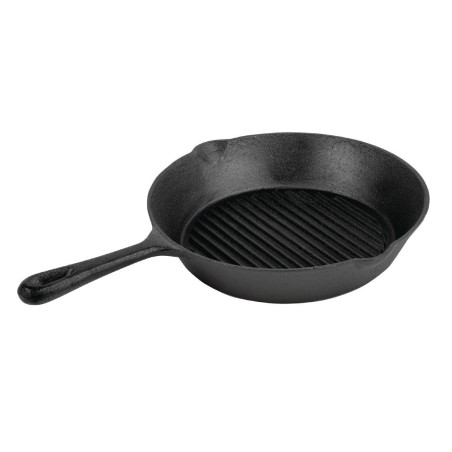 Ribbed Round Grill Pan - Ø 267mm - Vogue Ribbed Round Grill Pan - Ø 267mm - Vogue
