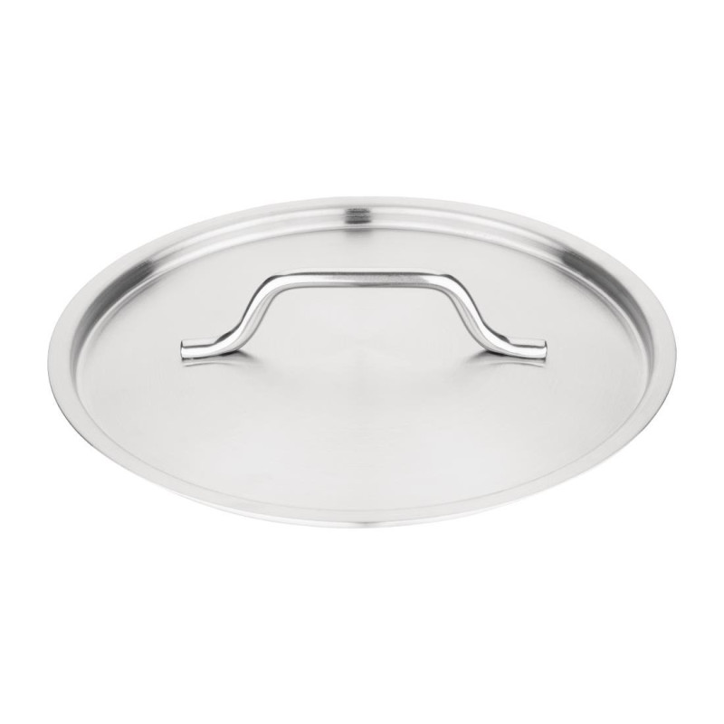 Stainless Steel Lid - Ø 240mm - Vogue Stainless Steel Lid - Ø 240mm - Vogue