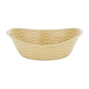 Ovalna košara iz polipropilena 215 x 160 mm - Olympia KRISTALLON - Fourniresto