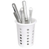 Plastični okrogel predal za pribor - 11,3 cm - FourniResto - Fourniresto