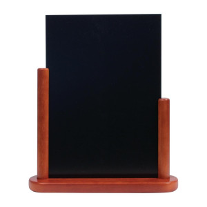 Pisalo za mizo, mahagonijeva končna obdelava 320 x 270mm - Securit - Fourniresto