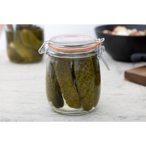 Kozarec za shranjevanje s sponko 750 ml - Vogue - Fourniresto