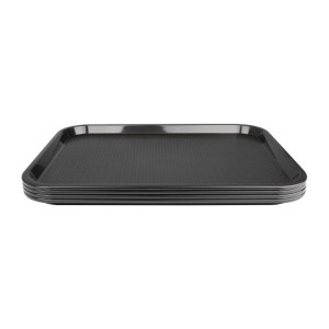 Samopostrežni pladenj 305 x 415mm črne barve - Olympia KRISTALLON - Fourniresto