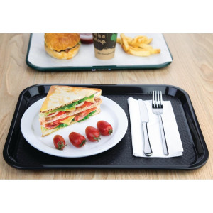 Samopostrežni pladenj 305 x 415mm črne barve - Olympia KRISTALLON - Fourniresto