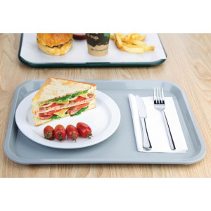 Pladenj za samopostrežno postrežbo 305 x 415mm siv - Olympia KRISTALLON - Fourniresto