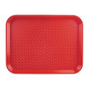 Pladen Self-Service 305 x 415 mm Rdeča - Olympia KRISTALLON - Fourniresto
