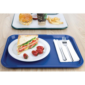 Pladen za samopostrežno strežbo 305 x 415 mm modra - Olympia KRISTALLON - Fourniresto