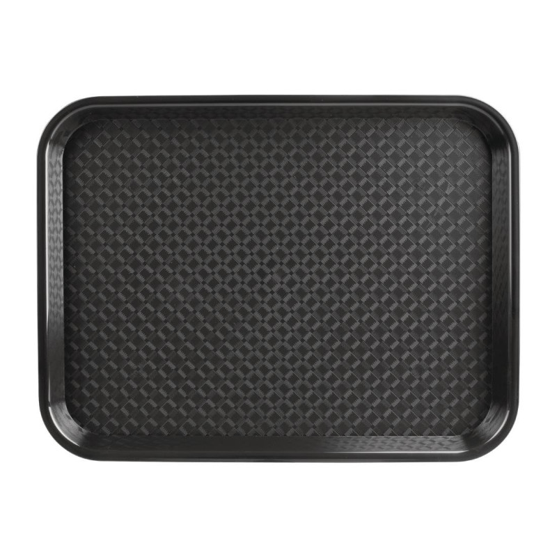 Pladenj za samopostrežno postrežbo črne barve 450 x 350mm - Olympia KRISTALLON - Fourniresto Pladenj za samopostrežno postrežbo črne barve 450 x 350mm - Olympia KRISTALLON - Fourniresto
