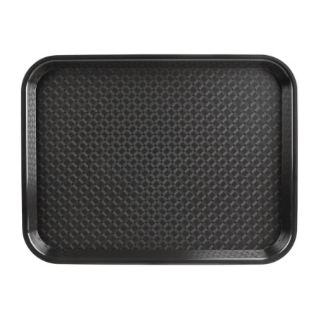 Pladenj za samopostrežno postrežbo črne barve 450 x 350mm - Olympia KRISTALLON - Fourniresto