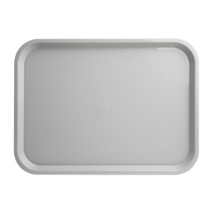 Pladenj za samopostrežbo sive barve 350 x 450 mm - Olympia KRISTALLON - Fourniresto