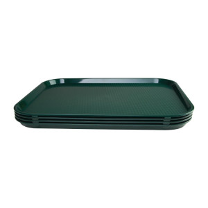Pladenj za samopostrežbo zelen 450 x 350 mm - Olympia KRISTALLON - Fourniresto