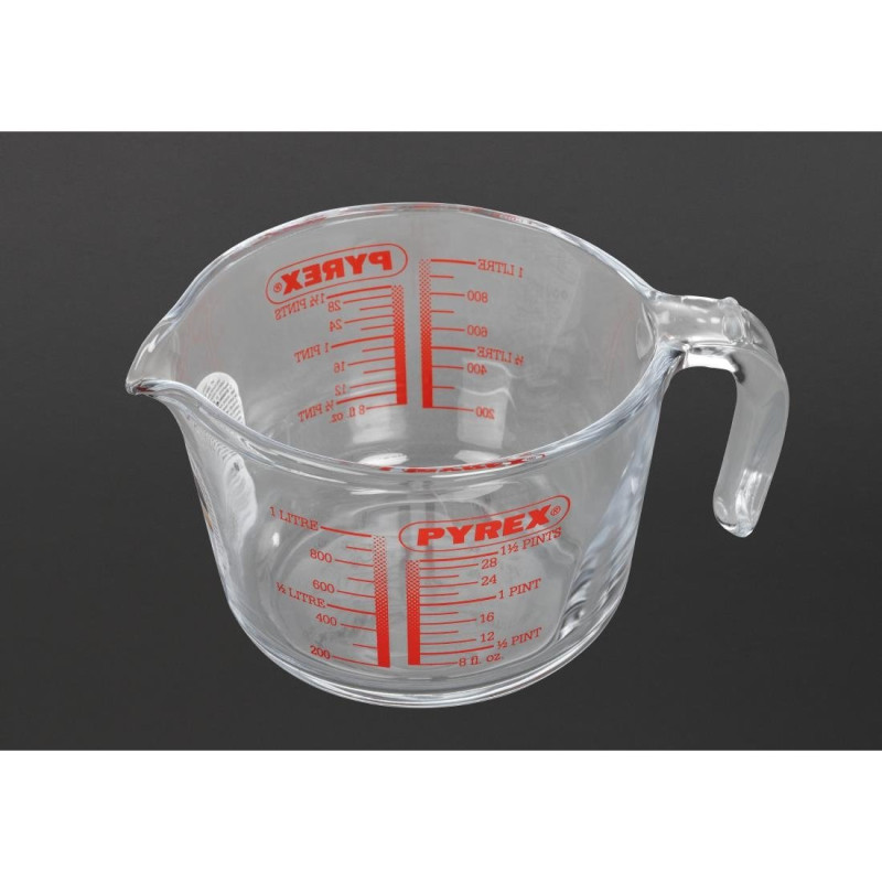 Merilna posoda iz stekla 1L - Pyrex - Fourniresto Merilna posoda iz stekla 1L - Pyrex - Fourniresto