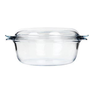 Okrogla steklena posoda - 3,75L - Pyrex