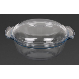 Okrogla steklena posoda - 3,75L - Pyrex