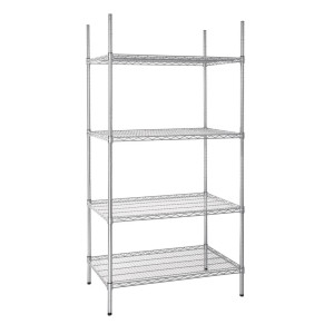 Poličnik v kompletu 4 nivoji - Š 915 x G 610 mm - Vogue