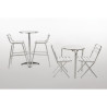 Okrogla zložljiva bistro miza 600mm - Bolero - Fourniresto