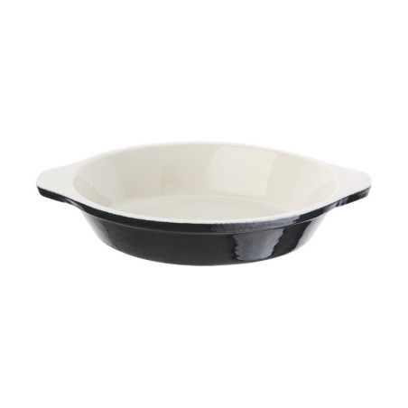 Pekač za gratin črnega okroglega - 400 ml - Vogue
