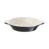 Pekač za gratin črnega okroglega - 400 ml - Vogue