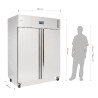 Hladilna omara s 2 vrati - 1300 L - Polar - Fourniresto