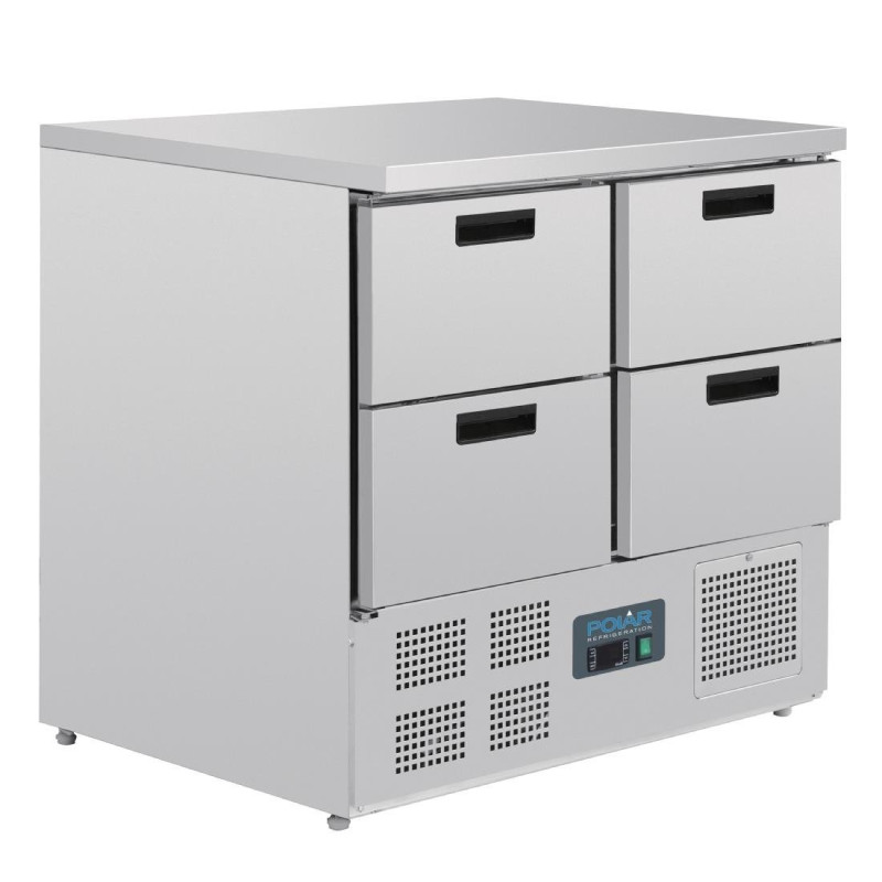 Hladilna miza s 4 predali 240L - Polar - Fourniresto Hladilna miza s 4 predali 240L - Polar - Fourniresto