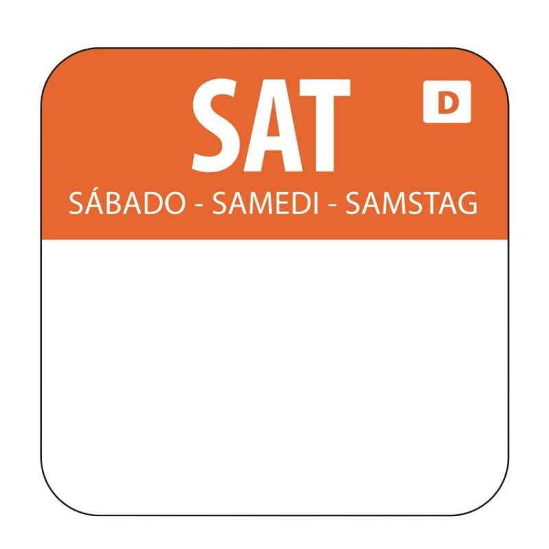 Topljive etikete za živila "Samedi" - Komplet 1000 - Vogue Topljive etikete za živila "Samedi" - Komplet 1000 - Vogue