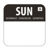 Topljive etikete za živila "Dimanche" - Vogue