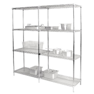 Komplet 2 kovinskih polic - Š 915 x G 457 mm - Vogue