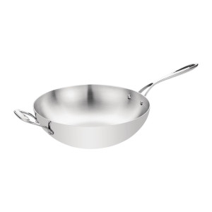 Wok s trojno debelino dna - Vogue - Fourniresto