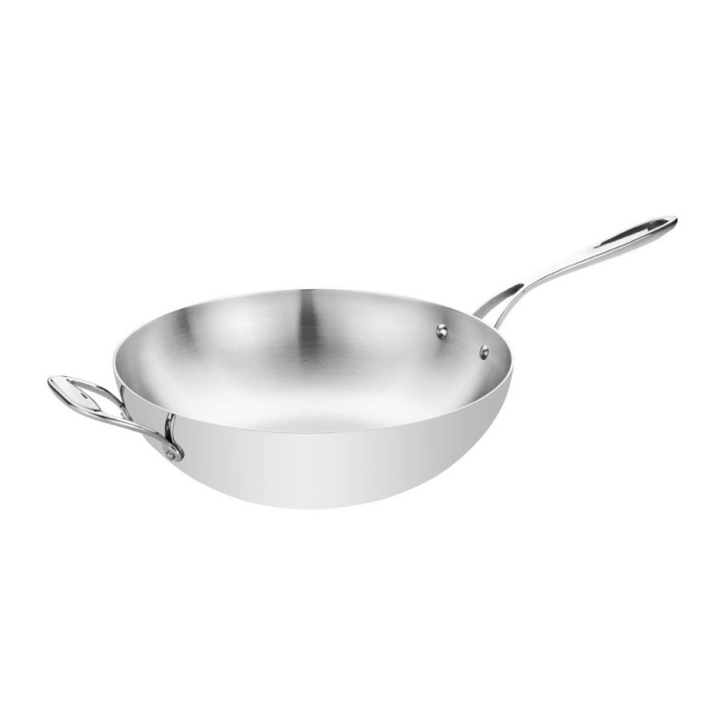 Wok s trojno debelino dna - Vogue - Fourniresto Wok s trojno debelino dna - Vogue - Fourniresto