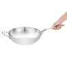 Wok s trojno debelino dna - Vogue - Fourniresto