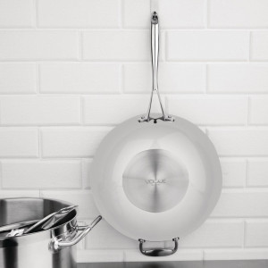 Wok s trojno debelino dna - Vogue - Fourniresto