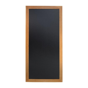 Pisalna tabla z dolžino 1200 x 560 mm in zaključkom v tikovem lesu - Securit - Fourniresto