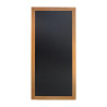 Pisalna tabla z dolžino 1200 x 560 mm in zaključkom v tikovem lesu - Securit - Fourniresto