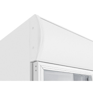 Pozitivna hladilna vitrina z 3 vrati - 1300 L - Polar