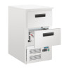Hladilna miza z 2 predaloma GN - 65 L - Polar