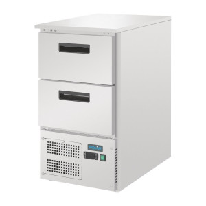 Hladilna miza z 2 predaloma GN - 65 L - Polar