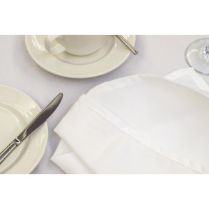 Ok, here is the translation:

Okrogla bela prta Essentials 2300mm - Eleganca in kakovost