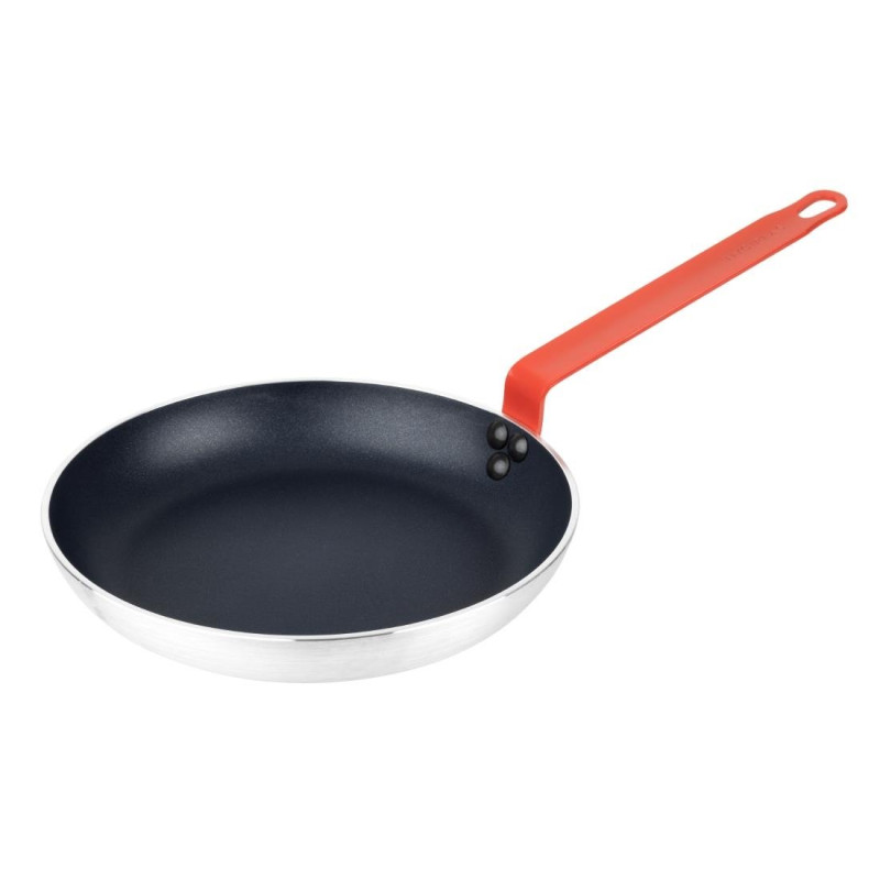 Ponev iz aluminija s protioprijemnim premazom Ø 280 mm - Hygiplas ročaj rdeč SEO: Brezskrbno kuhanje, prevleka Teflon Platinum P Ponev iz aluminija s protioprijemnim premazom Ø 280 mm - Hygiplas ročaj rdeč SEO: Brezskrbno kuhanje, prevleka Teflon Platinum P