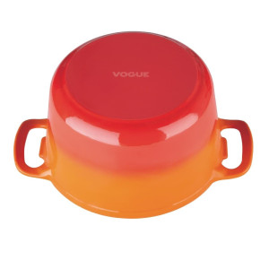 Cocotte Okrogla Orange Vogue 3,2 L iz litega železa