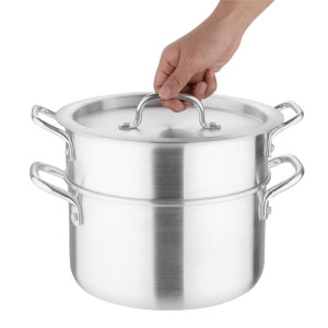Marmite Bain Marie Aluminij 4L Vogue K643: Odkrijte nepogrešljivo! ????✨