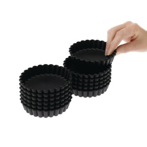 Modeli za okrogle pite Cannelés - Ø 100mm Matfer Bourgeat: Pripravite okusne brezhibne pite.