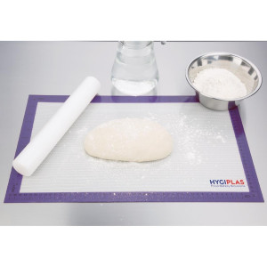 Podloga za pečenje proti sprijemanju Hygiplas 520x315mm - Kvalitetni silikon | Alergeni & Enostavno za čiščenje