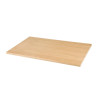Plošča mize iz naravnega jesena 700 x 1100 mm Bolero za profesionalno kuhinjo