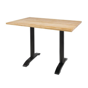 Plošča mize iz naravnega lesa 700 mm Bolero DY727, sodobna in trpežna.