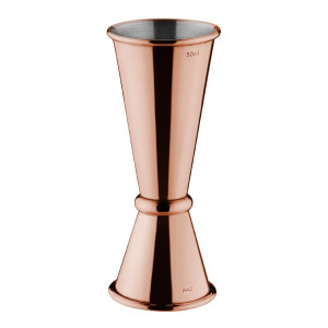Merilna posoda za konične bare bakrene barve 25/50ml Olympia DR606 - Natančnost in eleganca
